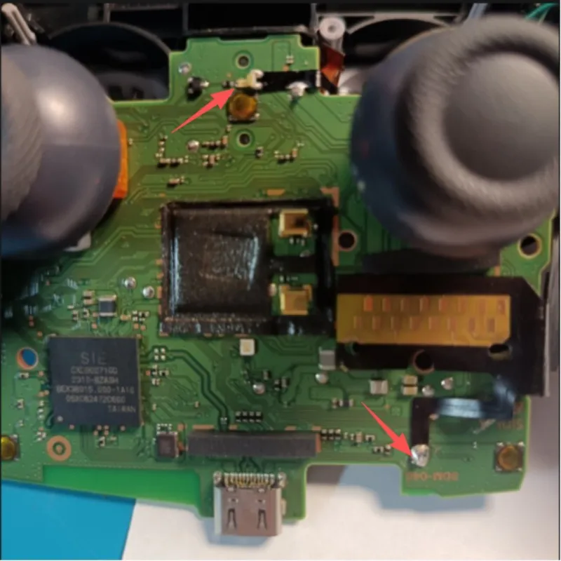GearZ PS5 Controller "Dragonfly" Rücktasten-Kit (für die Modelle BDM-030/040/050/060) - Programmierbare Neuzuordnung für 4 Rücktasten – Detail 1