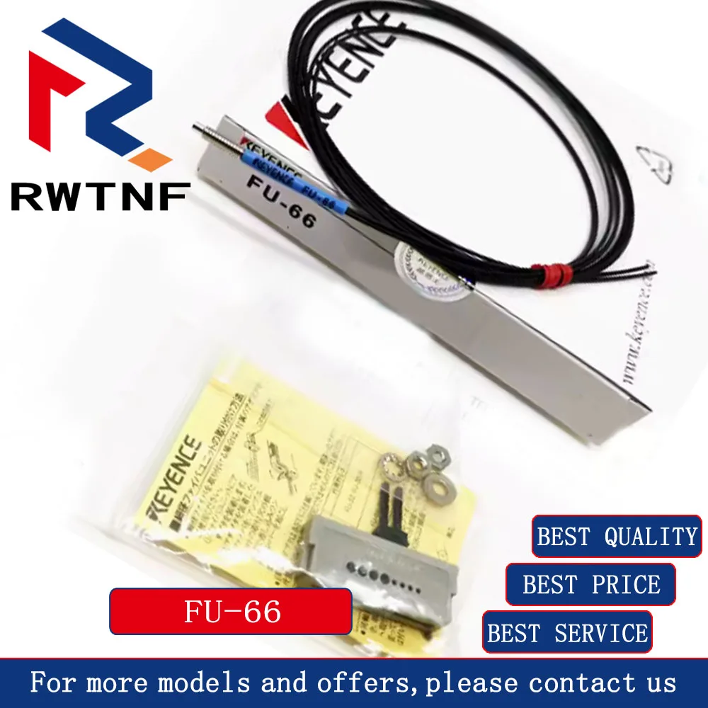 Gloednieuwe Echte FU-35FA FU-35FZ FU-66 FU-66Z FU-6F FU-67 FU-68 KEYENCE, glasvezel sensor lijn