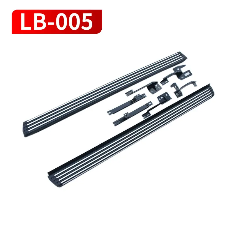 Non-slip aluminum fixed running boards for Skoda Yeti KAROQ Kodiak KAMIQ car door foot step