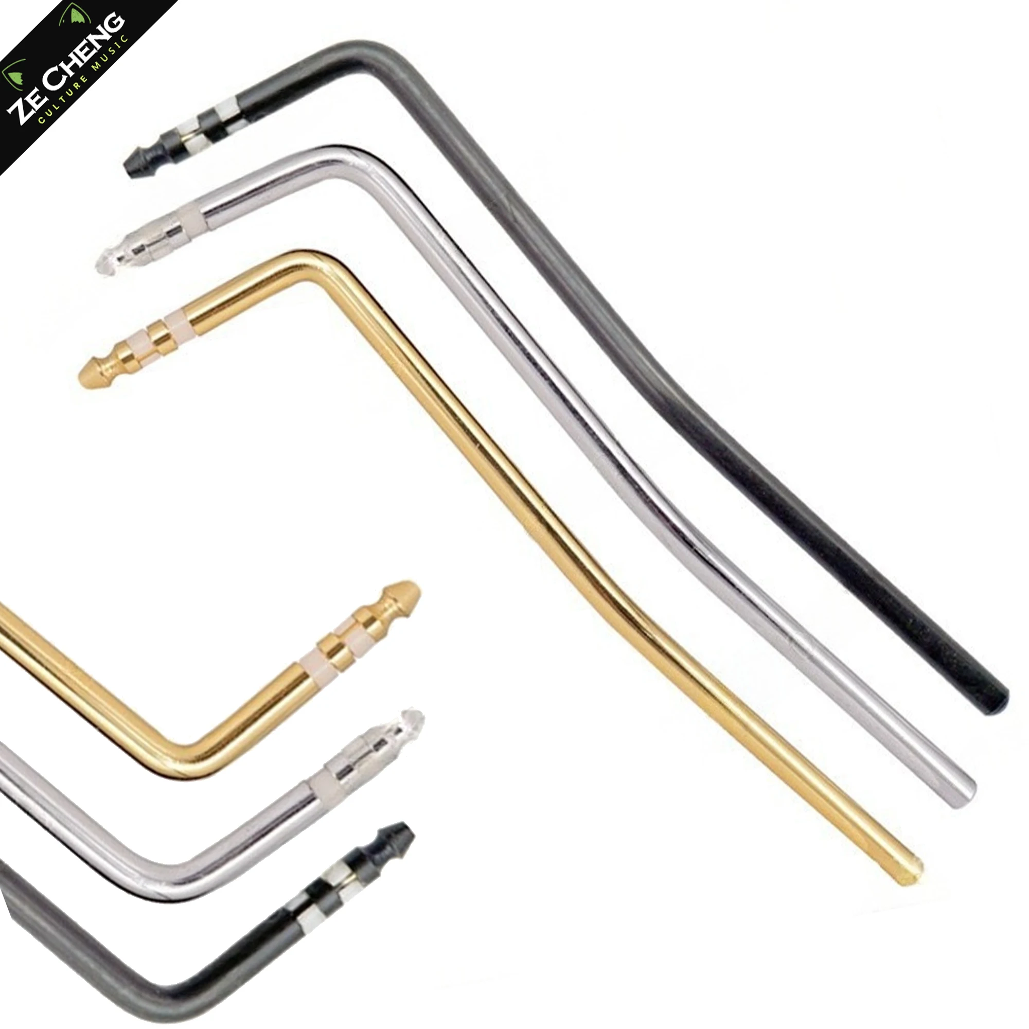 Direct Inserted Tremolo Vibrato Arm Whammy Bar Lever Bridge System Golden Guitar Parts & Accessories High Quality