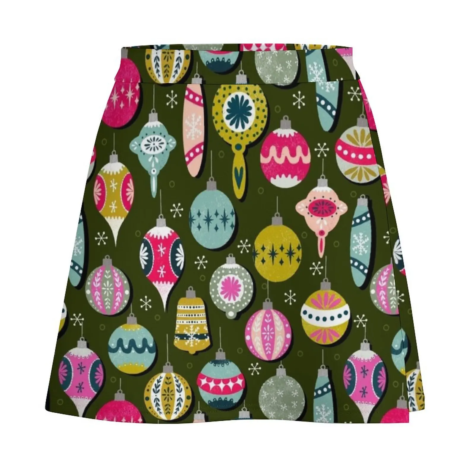 Vintage Style Ornaments by Andrea Lauren Mini Skirt Women's summer dress mini skirt for women Mini Skirt