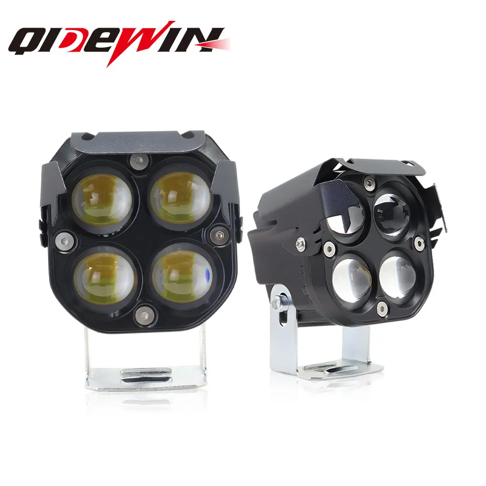 

3 Inch RGB Led Work Spotlights 12V 24V Pod Lights Headlights for Motorcycles Flood Led Bar Fog Lights for Car Truck 4x4 Off Road