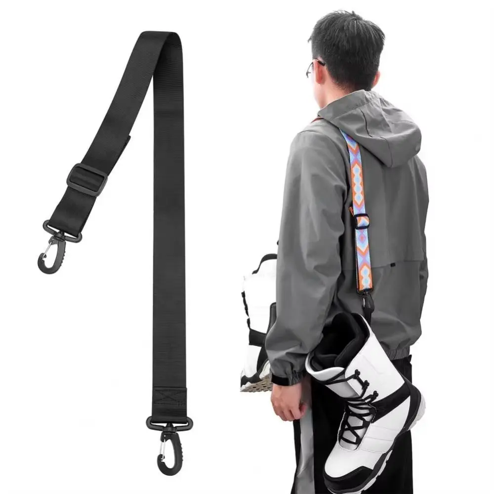 

Thickened Ski Boot Strap Shoulder Carrying Adjustable Lash Skiing Shoes Carrier High Strength Buck Hook Snowboard Boot Strap