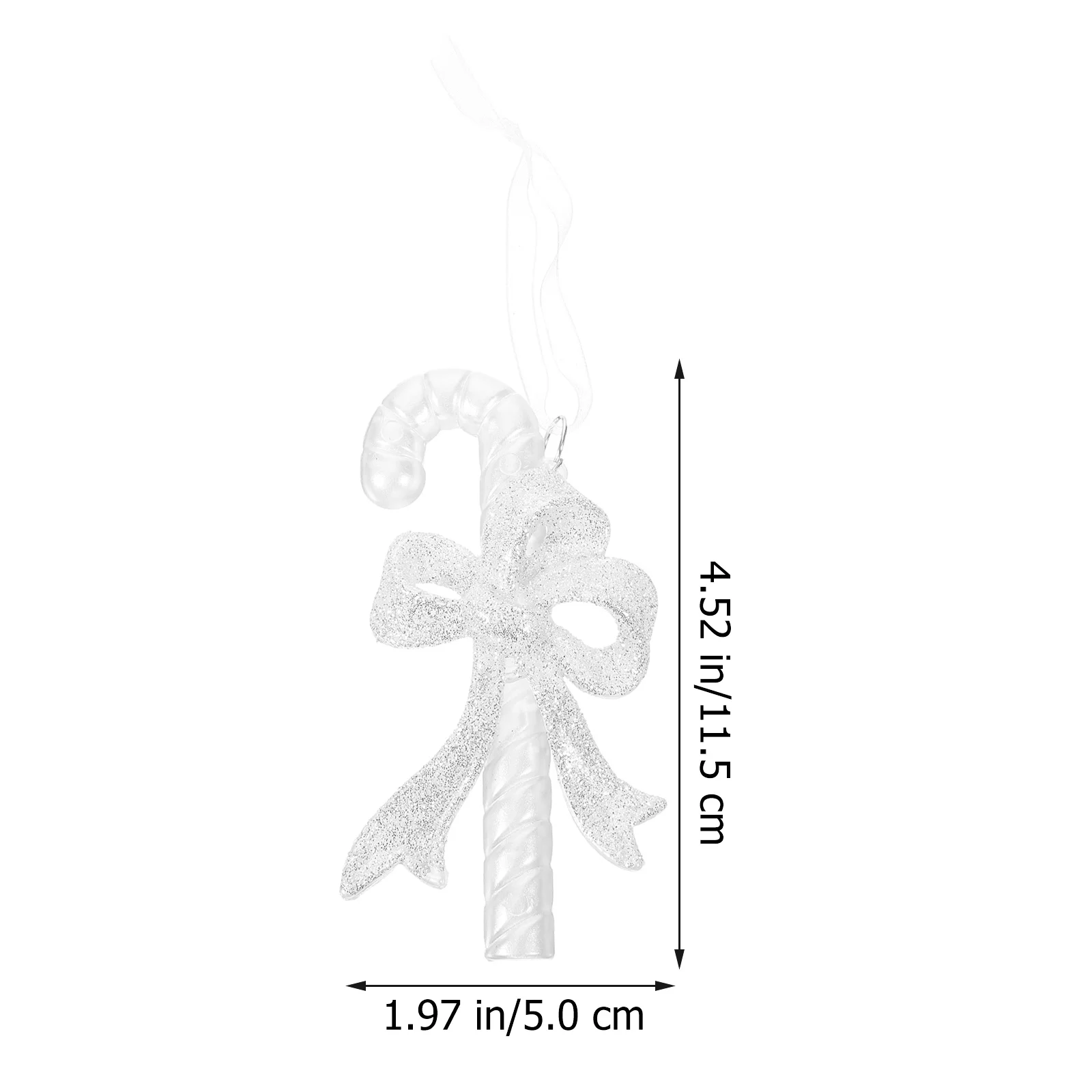 

Christmas Tree Cane Decor Stable Material Hanging Ornament for Festive Atmosphere Christmas Tree Hanging Ornament