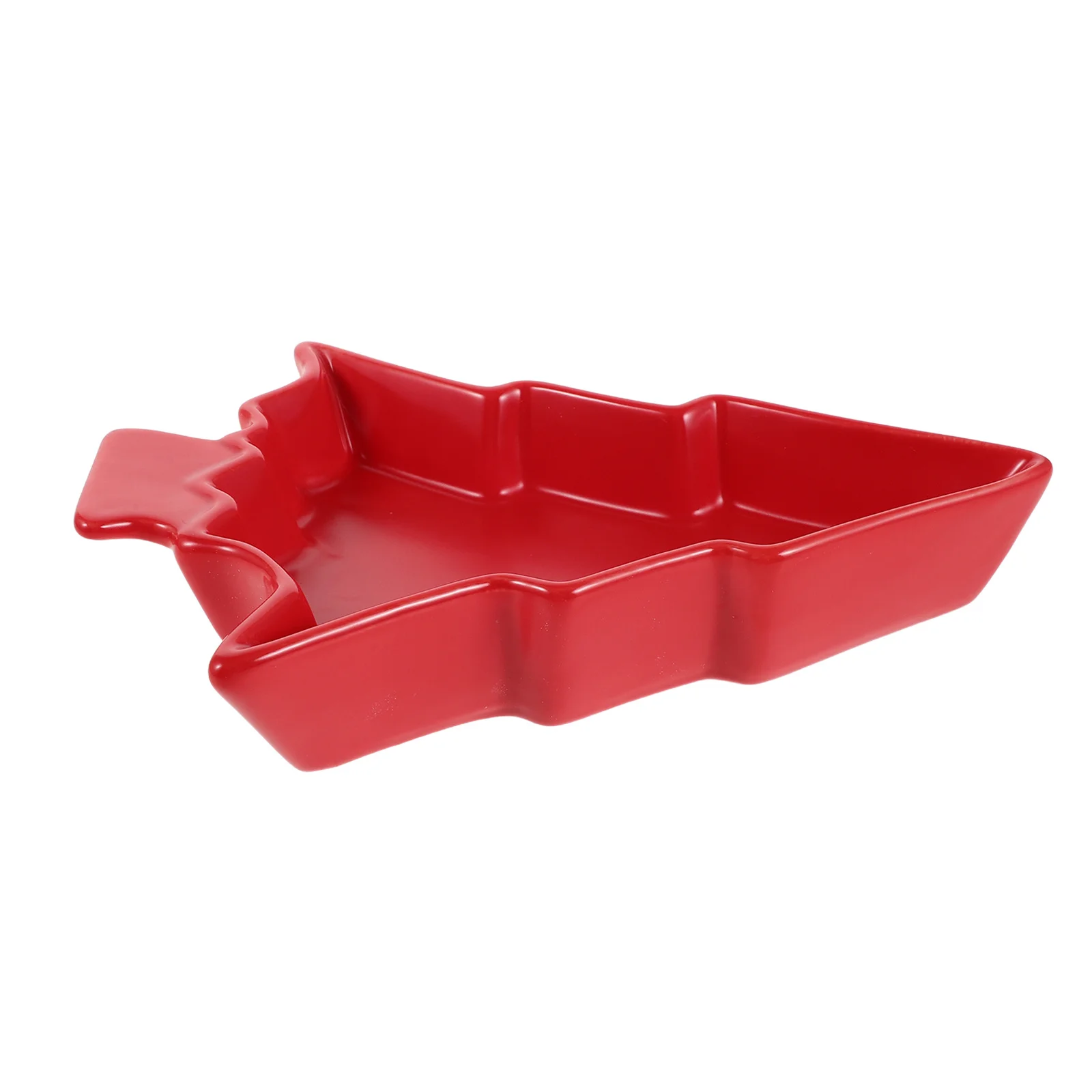 

Ceramic Christmas Tree Platter Nordic Holiday Snack Serving Tray for Candy Dessert Nuts Cheese Appetizer Party Dish