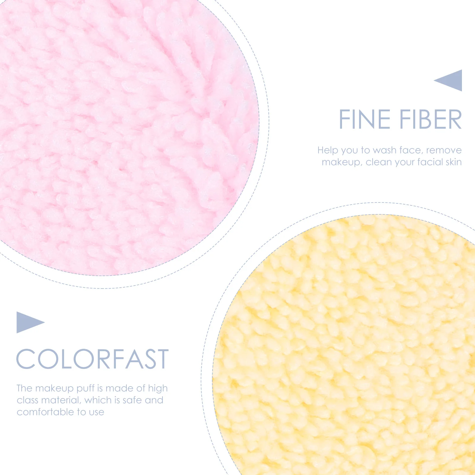 พัฟแต่งหน้าแบบสบาย 3 ชิ้น ดีไซน์เรียบง่าย จับถนัดมือ ประหยัดแป้ง ให้ลุคธรรมชาติ ใช้ได้ทั้งแต่งหน้าและล้างหน้า