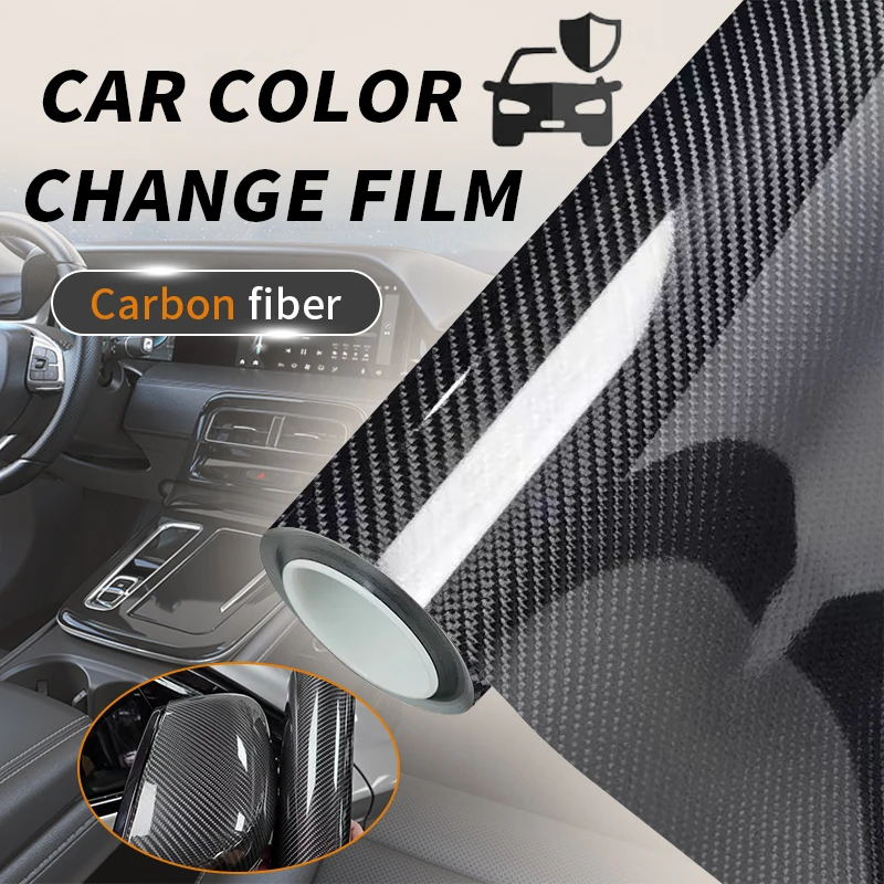 

6D Forged Carbon Wrap Vinyl Car Film Wrapping Tools Carbon Fiber Sticker Motorcycle Adhesive Vinyl Accessories for Car Accessory
