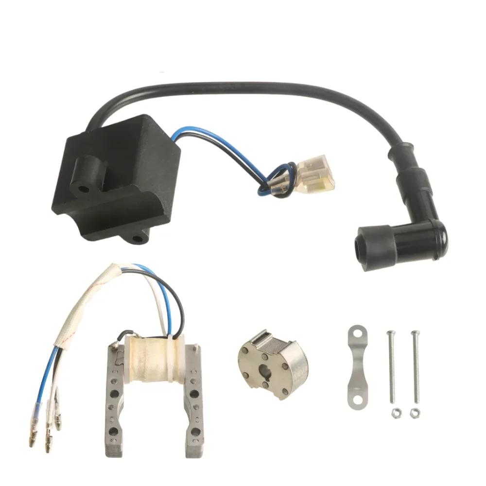 Magneto Stator Ignition Coil CDI For YD100 PK80 LD80 LD90 LD100 49cc 60cc 66cc 80cc 2‑Stroke Motorized Bike Engine Parts