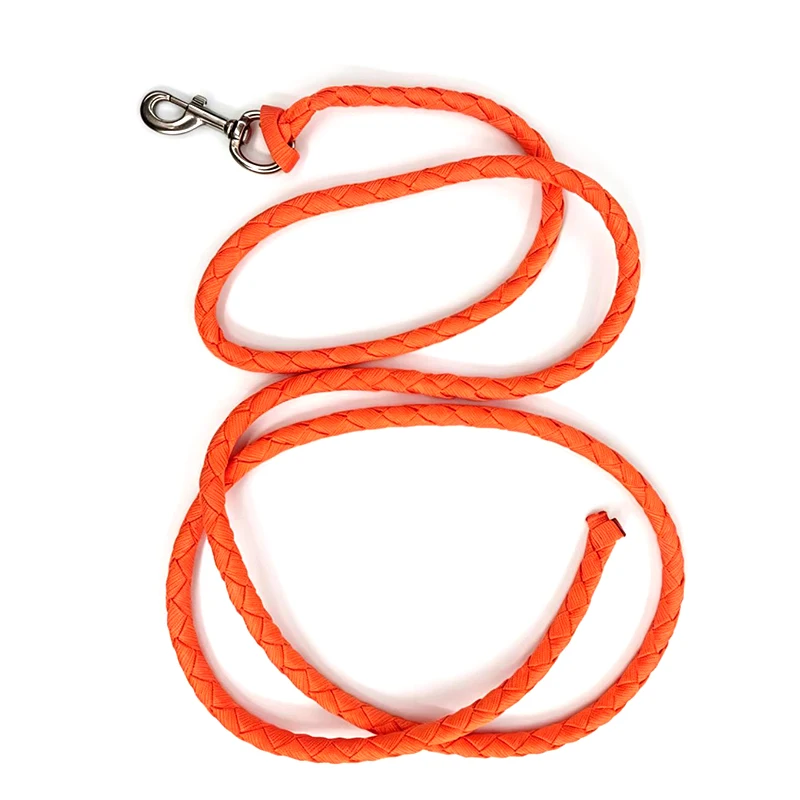 Horse Lead Rope Nylon Braided – Swivel Metal Snap Hook, Anti-Tear Training Halter Lead for Pasture & Equestrian Use, Multicolor