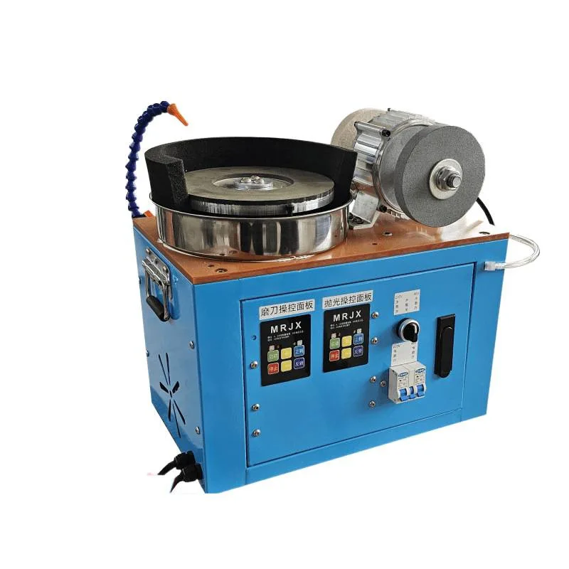

Desktop Water-Cooled Stainless Steel Knife Sharpener with Motor-Intelligent Design 0.35kW Power