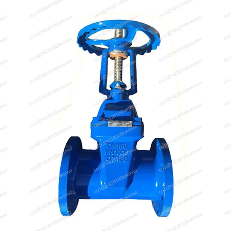 Rising Rod Gate Valve Ductile Iron Flanged gate valve, Soft Seal Elastic Seat Seal Protective VAlve