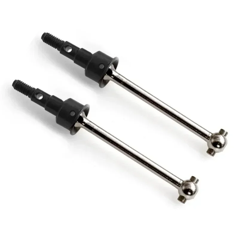 2 piezas 45 #   Eje de transmisión CVD de junta universal de acero para coche RC 1/10 HOBAO GPX4 22023