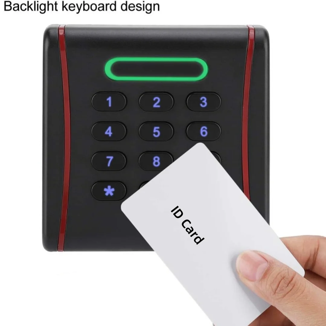 125khz id Card keypad password Standalone reader tastiera controllo accessi access control de acceso cerradura inteligente