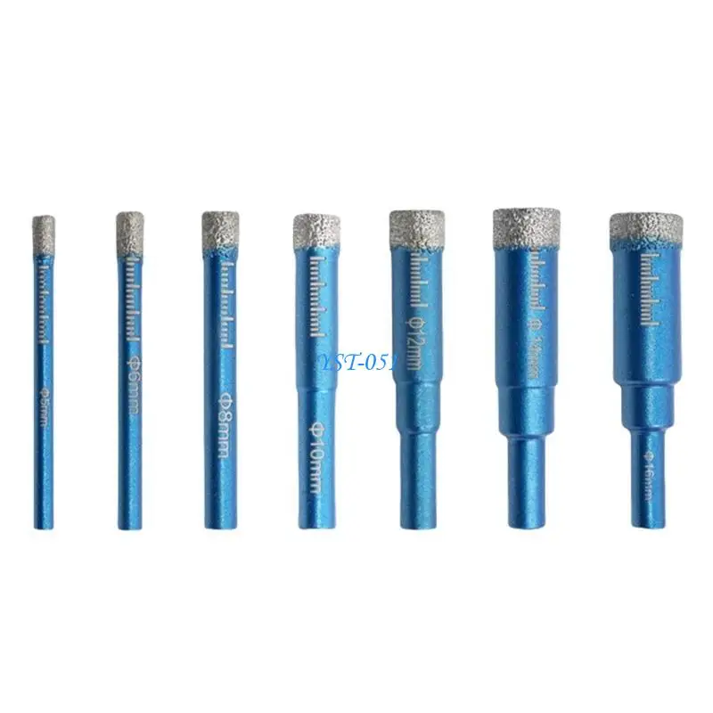 

E15A Diamonds Brazed Dry Drilling Bit Porcelain Cup for Home and Workshop Use