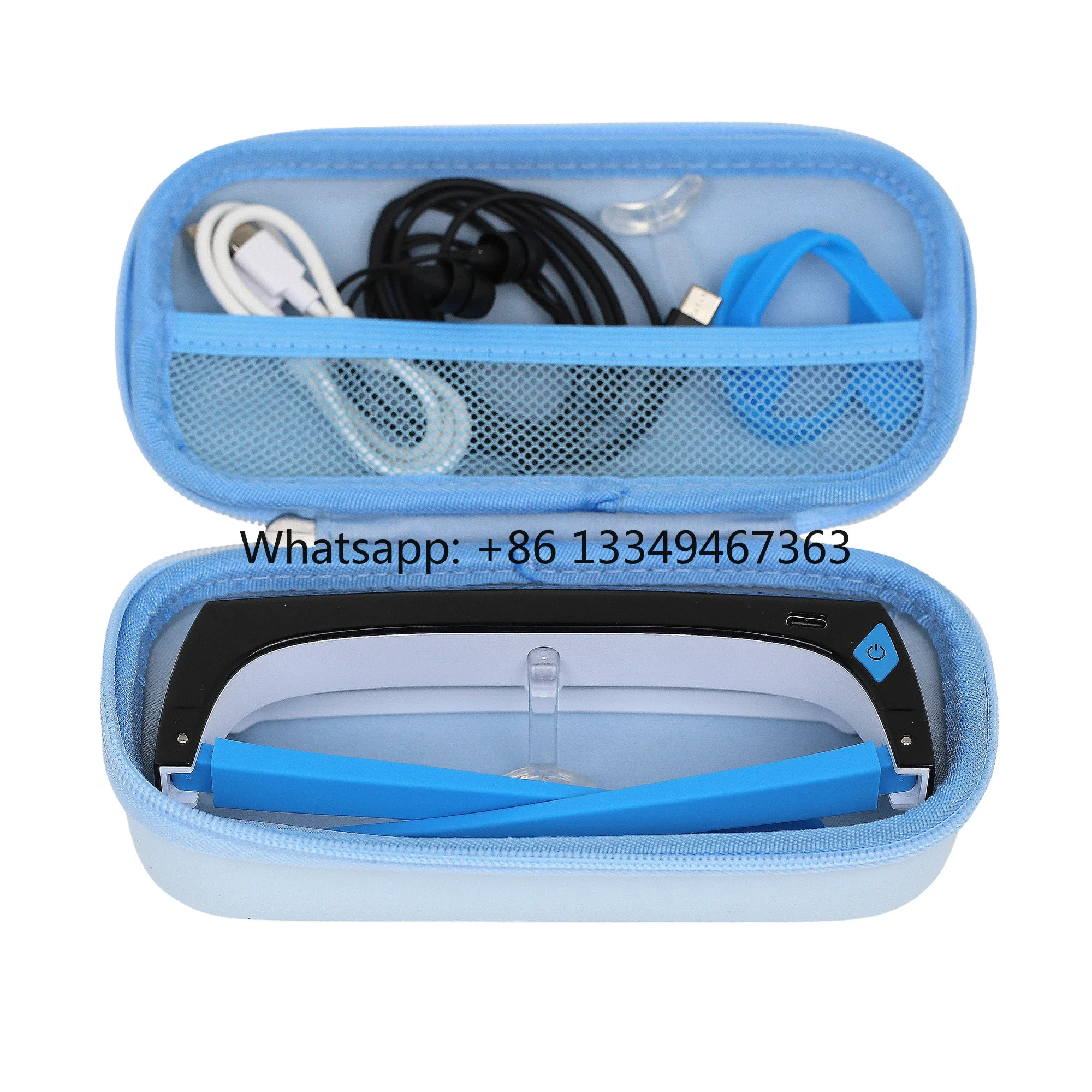 40Hz Gamma Wave  Light Sound Therapy Glasses Bule Light Boosts Cognition Memory and Attention Adjustable