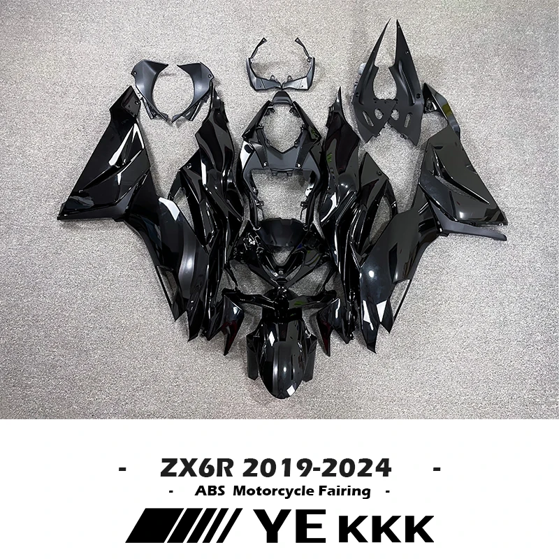 For Kawasaki ZX-6R 2019 2020 2021 2022 2023 Motorcycle Bodywork Injection Cowling ZX6R 19 20 21 22 23 24 Full ABS Fairing