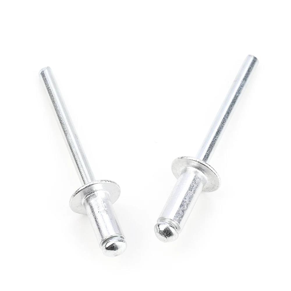 Aluminium Blind Rivets M2.4 M2.8 M3 M3.2 M3.6 M4 M4.8 M5 M6 M6.4 Mandrel Exhaust Pop Rivets Pull Nail Dome Head Blind Rivets