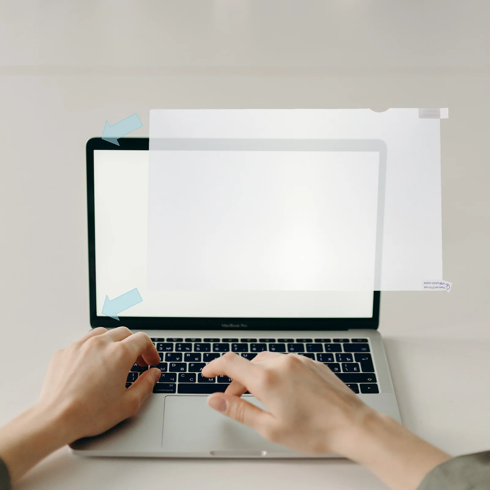 

13,3-дюймовая защитная пленка для экрана ноутбука с защитой от синего света, уход за глазами, антибликовый, устойчивый к царапинам, защита экрана ноутбука, высокая четкость