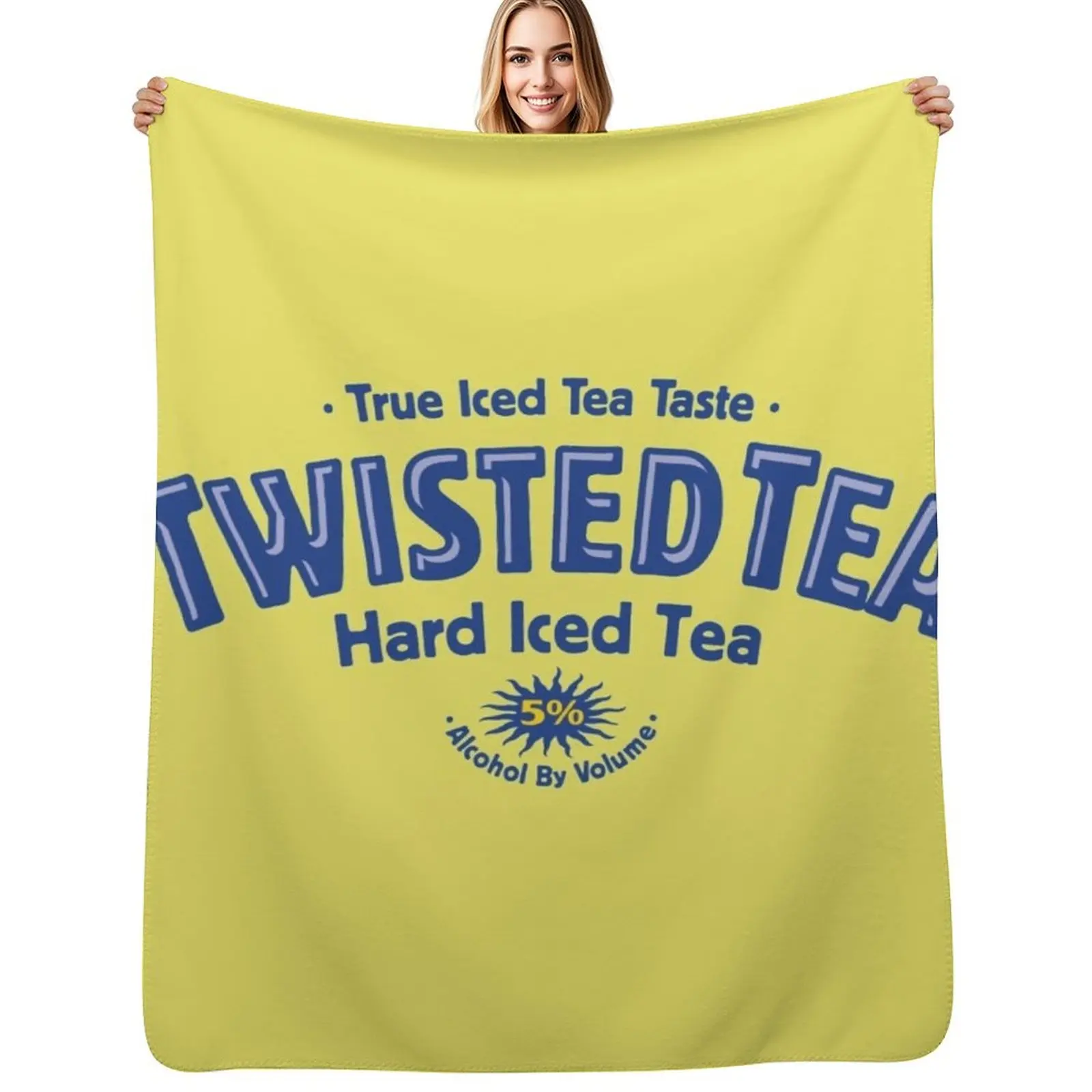 

Tea Lovers Throw Blanket Soft Bedroom Blanket for Night Sleeping