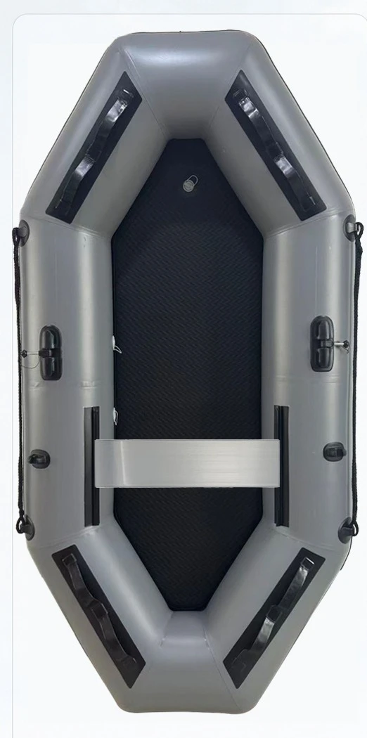 Inflatable kayak thickened foldable outdoor fishing boat emergency rescue assault boat
