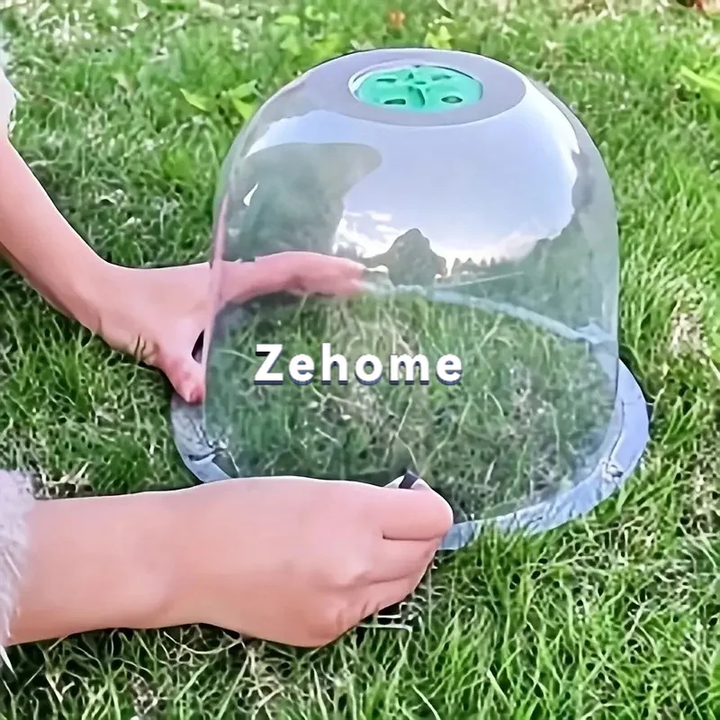 5pcsRound reusable plant protective cover against bird snails protective greenhouse breeding breathable nursery cover