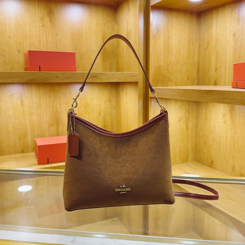 Premium bag women's retro stray bag tote bag versatile underarm bag matte shoulder messenger bag