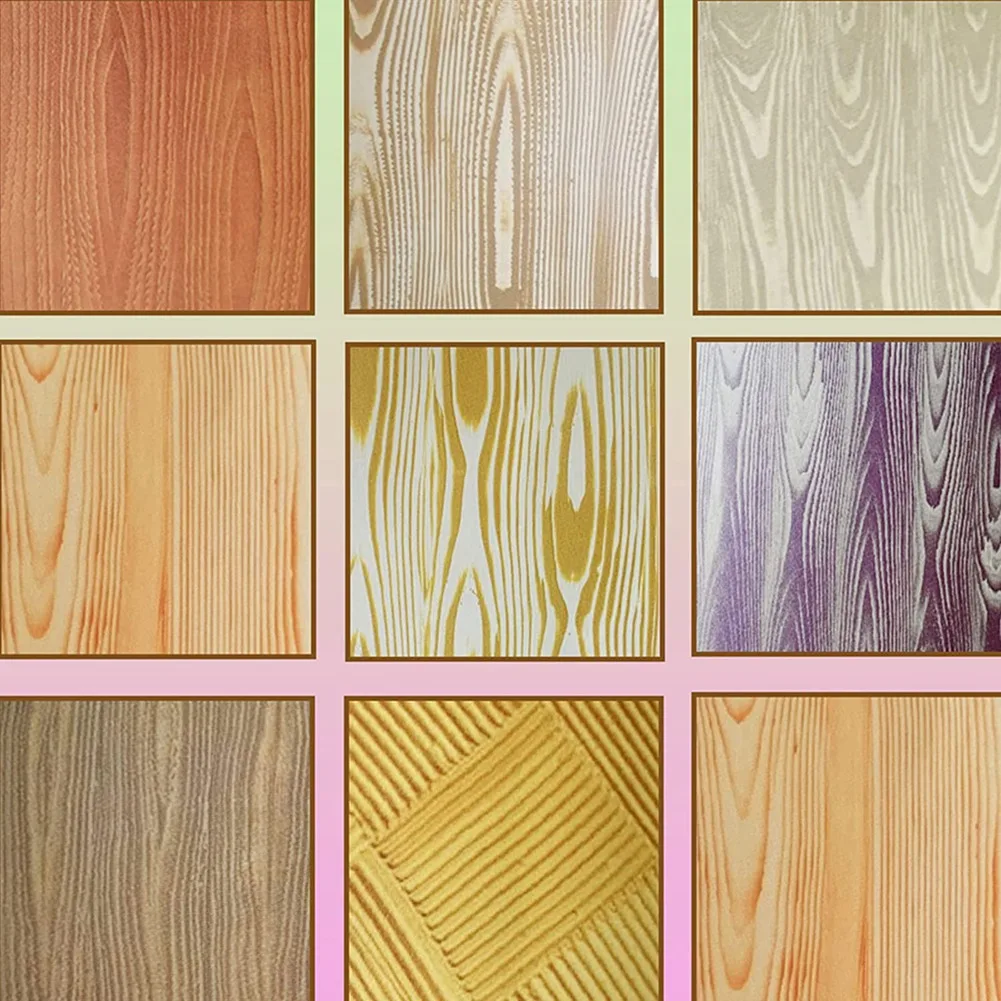 VEHO-Rubber Wood Grain Painting Tool Wall Texture Art Painting Tool For Painting Wall Decoration