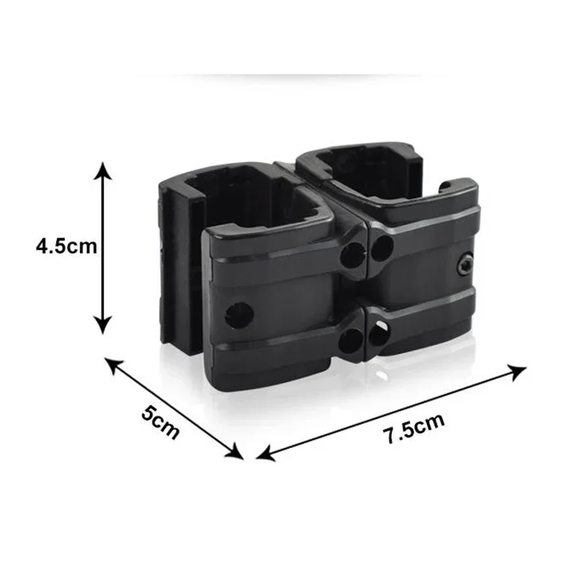 Tactical M4 Dual Magazine Coupler Holder Clip Pouch for AR15 M4 MAG59 Airsoft Mag Connector Clamp Parallel Link for Shooting