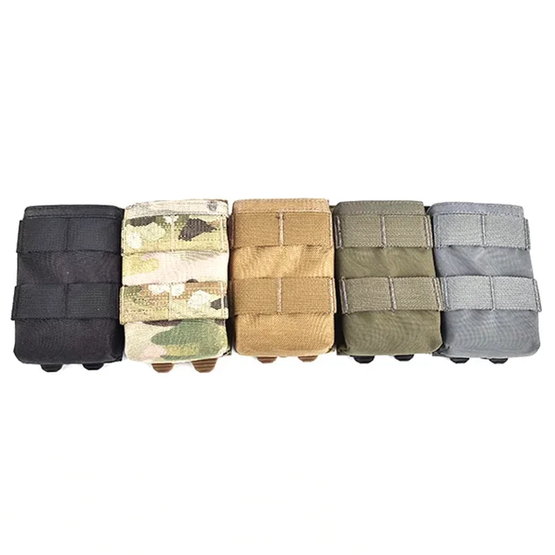 

Tactical 5.56 7.62 AK47 Single Magazine Pouch Vest Molle Mag Ammo Pouch Bags Toolkit Bag