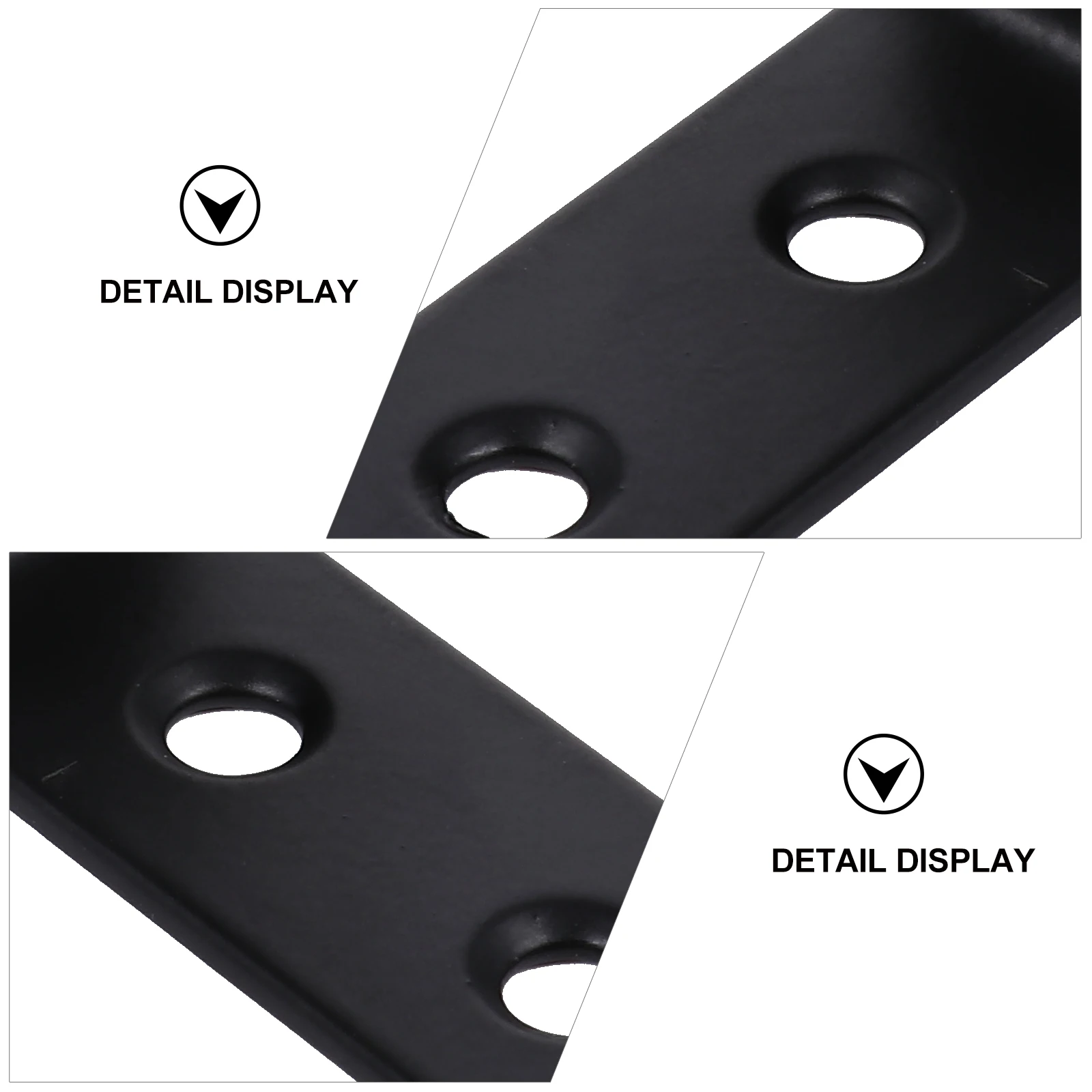 

20 Pcs Stainless Steel Corner Angle Bracket Connector Support Brackets Brace