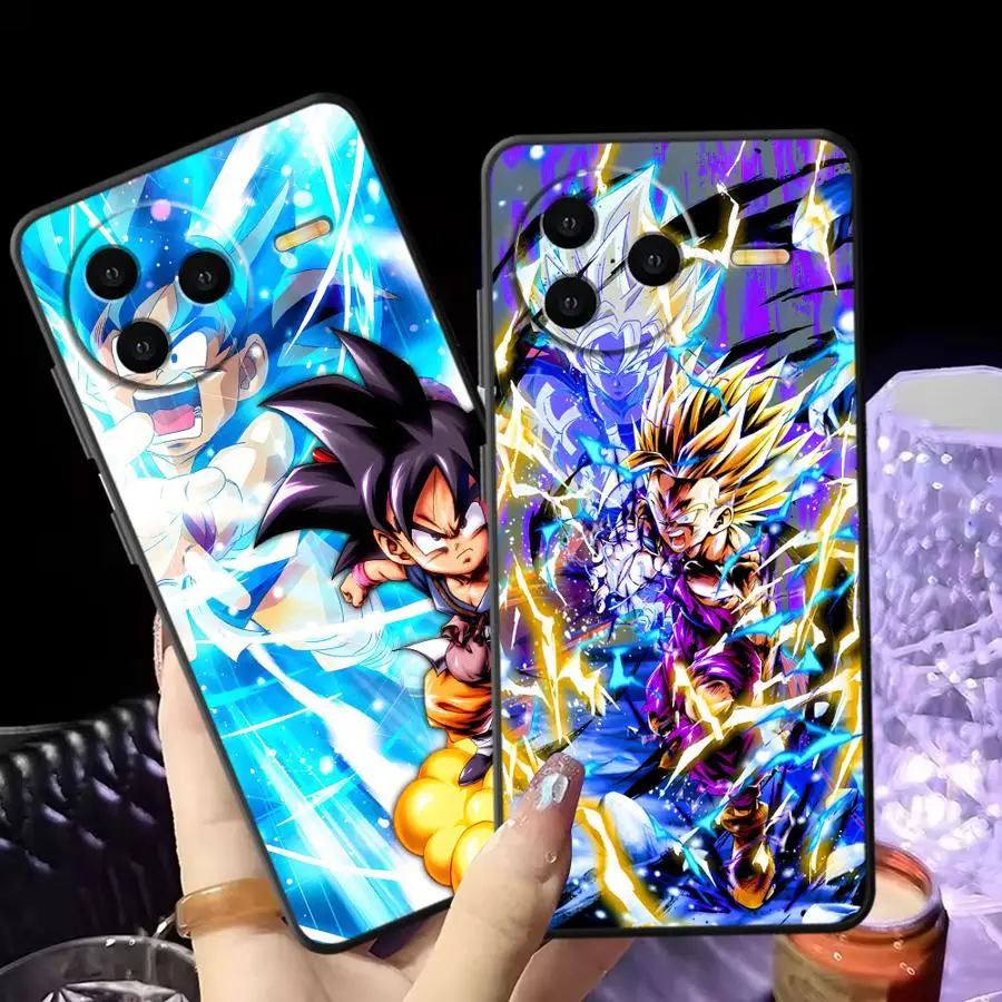 Funda para Xiaomi Redmi K40 K50 Gaming 10 A1 A2 Plus 12C K60 9A 9C 13C 9T 12 A5 Funda Funda de teléfono Dragon Ball Son Gohan