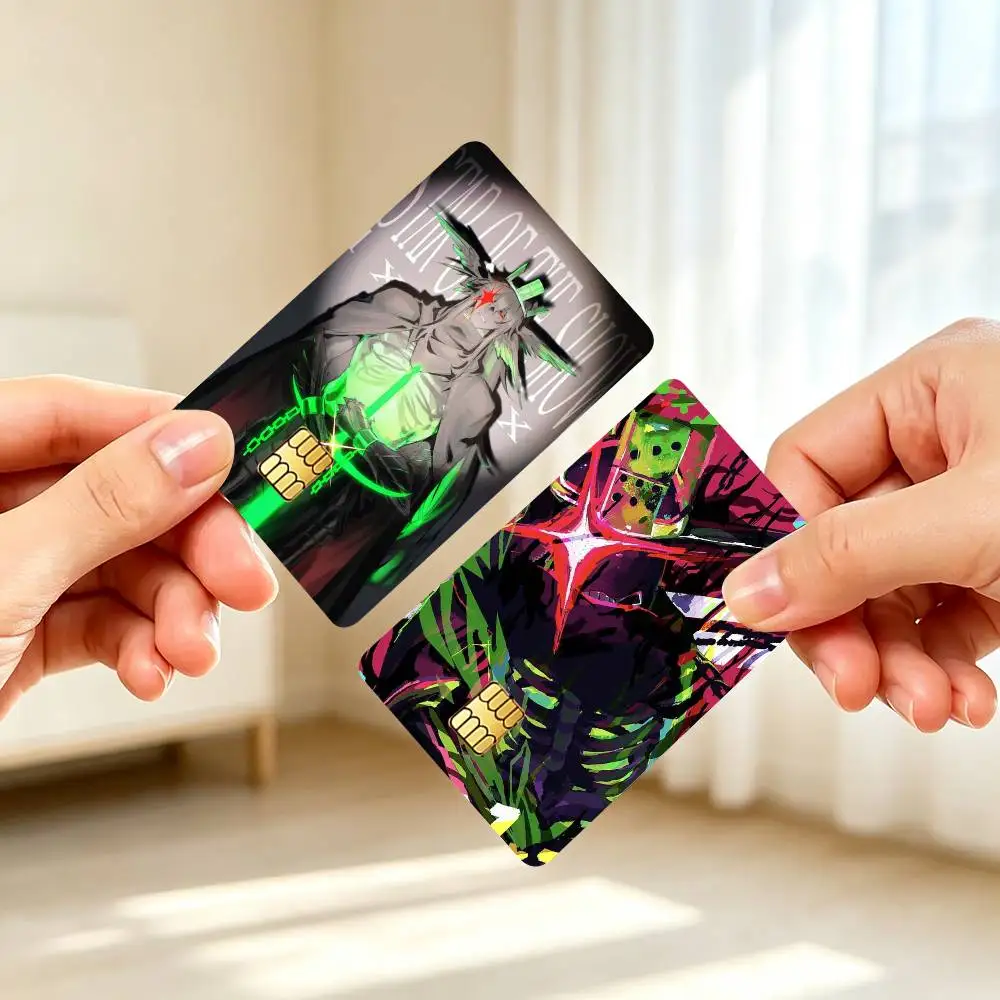 1x1x1x1 Forsaken Entity  Credit Card HD Stickers Game Card Decal Small Chip Waterproof Sticker Gift