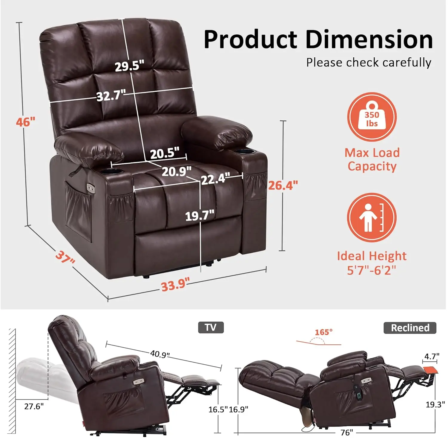 Thumbnail 3 - #13 Latest Recliner Chairs Offers