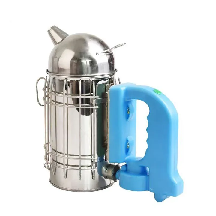 

Benefitbee Stainless Steel Beekeeping Tool Electric Bee Smoker with Heat Shield protection