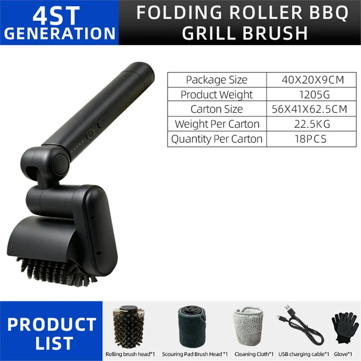 m10k-electric-grill-brush-for-outdoor-3-speed-control-cordless-bbq-grill-brush-with-no-shed-bristles-grill-cleaning-brush