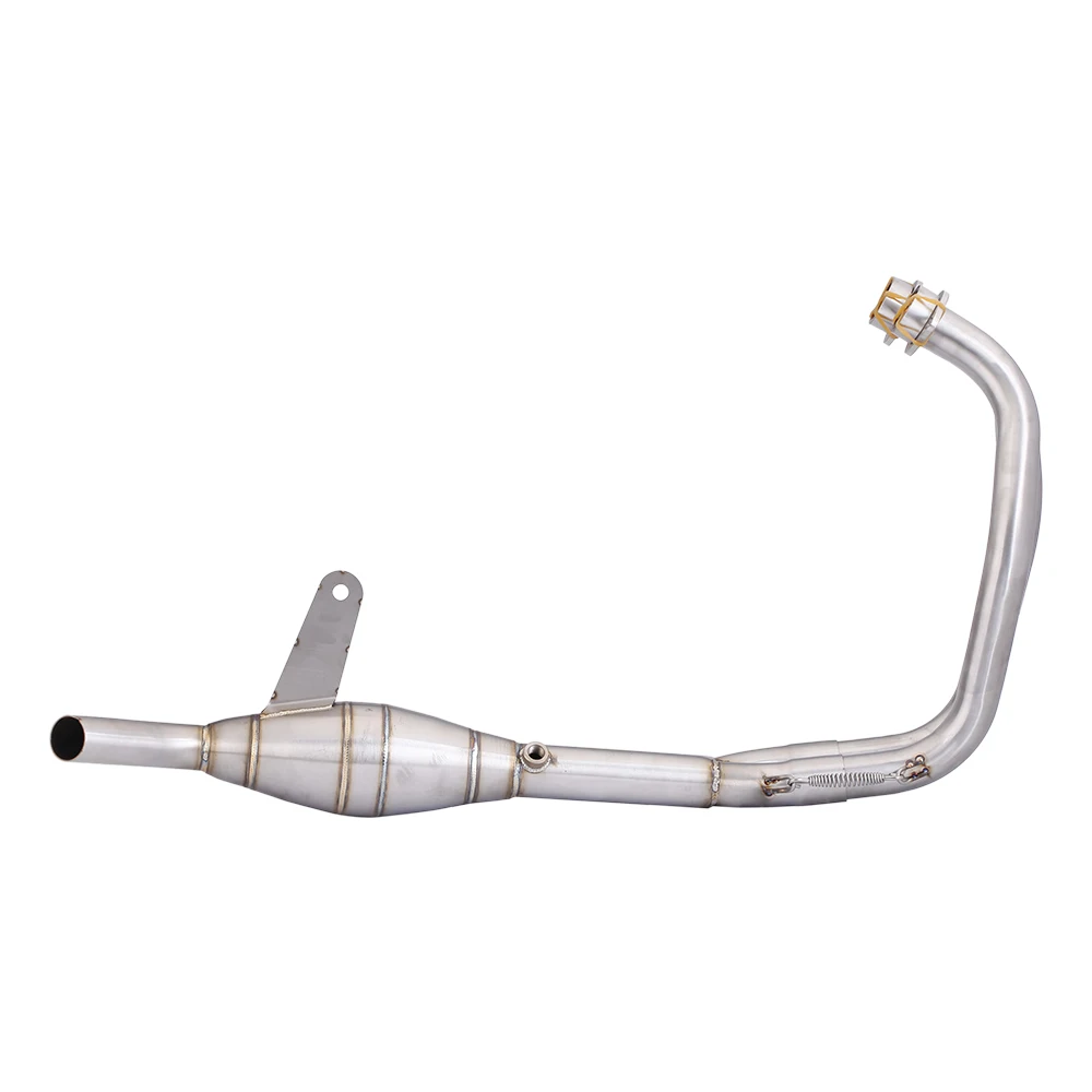 For Yamaha R3 2015-2023 exhaust system modification with drum front link pipe connect original exhaust muffler