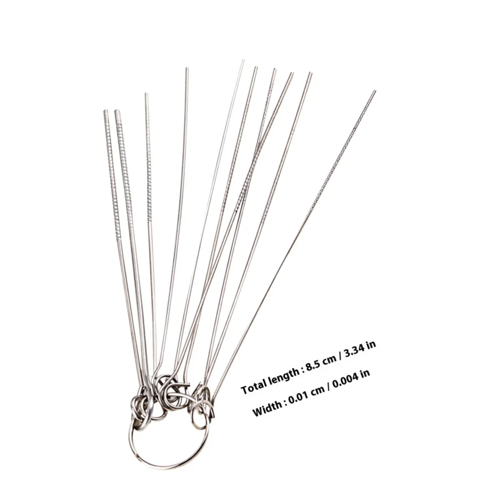 ตะไบเจาะรูกีตาร์ 10-in-1 เครื่องมือหินเจียร ดีไซน์กะทัดรัดเพื่อการจัดเก็บง่าย เข้ากับกระเป๋ากีตาร์ได้ เหมาะสำหรับผู้เริ่มต้น