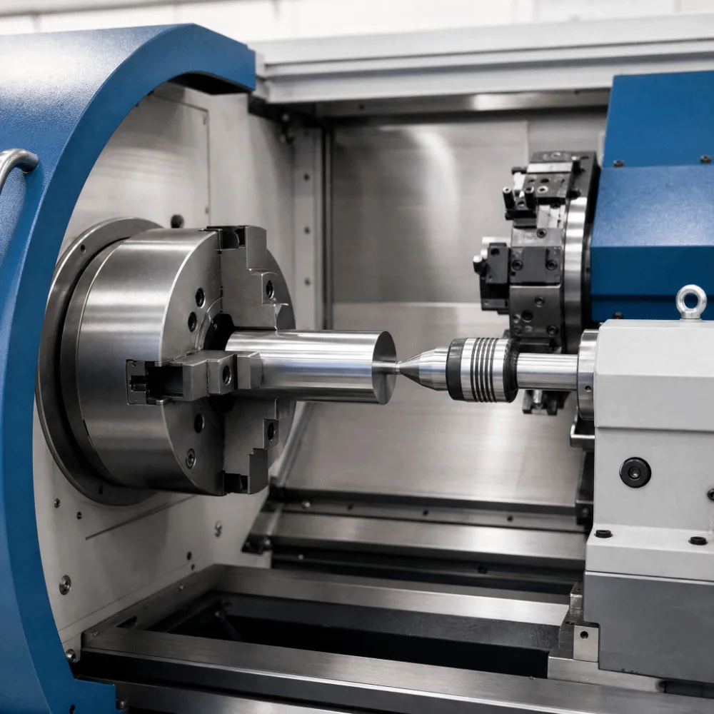 MT2 Morse Taper Live Center Hardened Steel Bearing 5-Slot Lathe Center Rotating Head Precision Ground Morse Taper Center