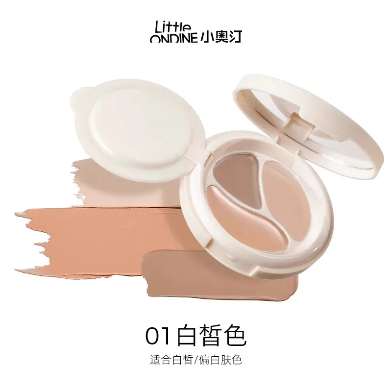 LITTLE NDINE Air Cushion Concealer Moisturize Brighten Naturally Cover Spots Acne Marks Dark Circles Beauty Makeup Cosmetics