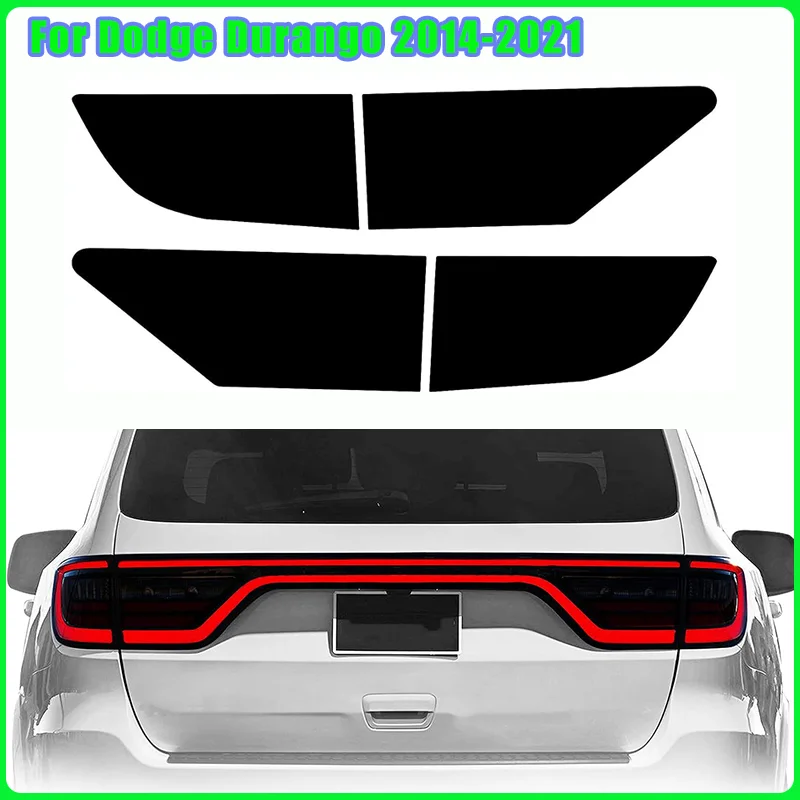

For Dodge Durango 2014-2021 Car Light Stickers Overlays Headlight Eyelid Vinyl Tint Film Tail Light Decal Exterior Accessories