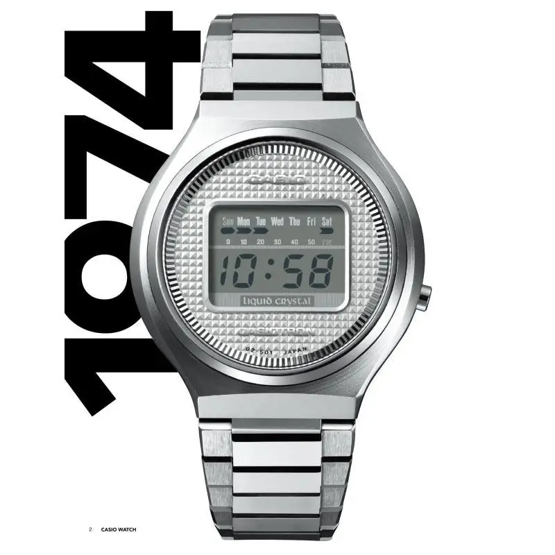 ساعة كاسيو كتاب كامل بداية تحرير خاص الذكرى الخمسين 19742024 جمعية الثقافة العالمية 9784418241194