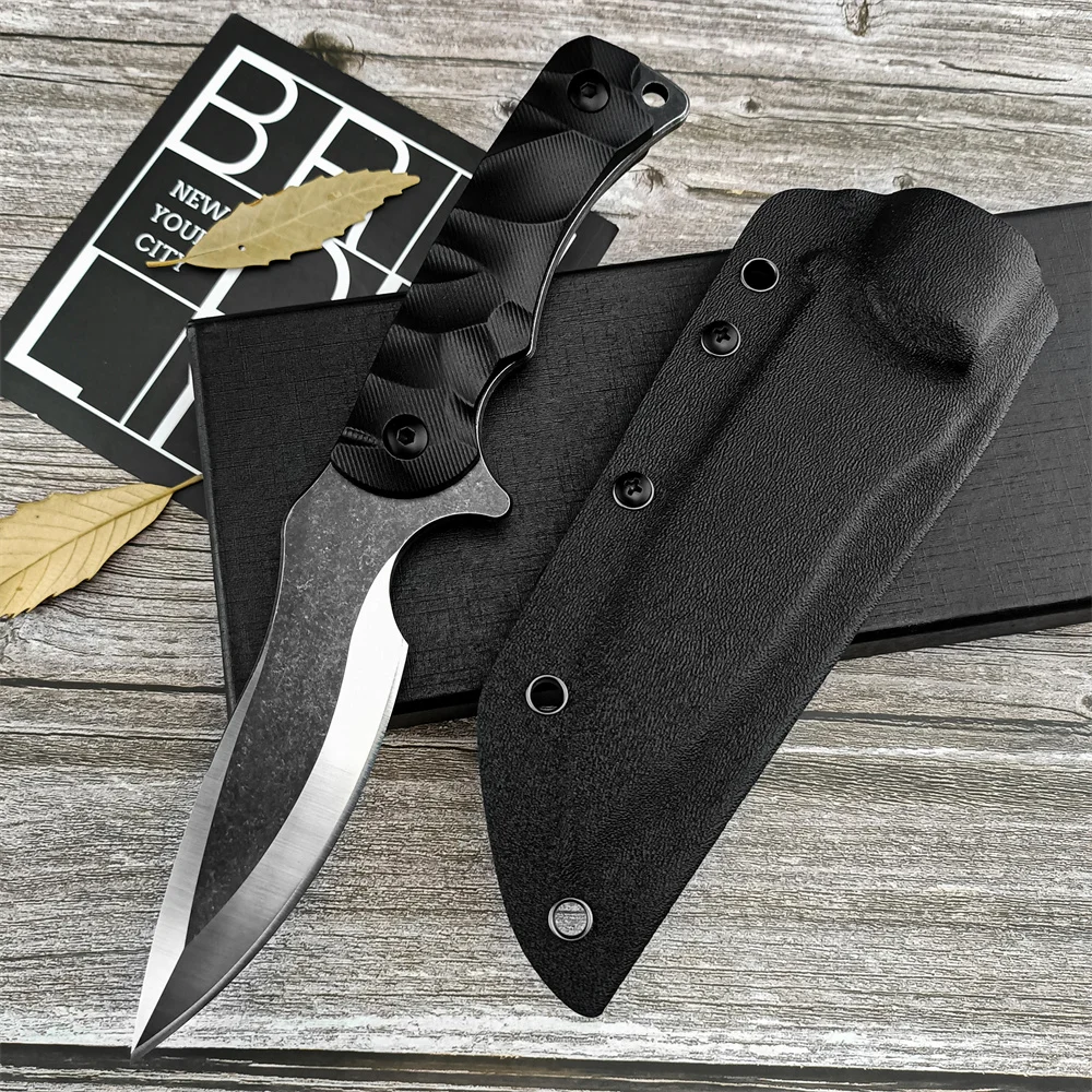Edc Fixed Blade Deep Carry - Pisau Fixed-Blade EDC Portabel untuk Penggunaan