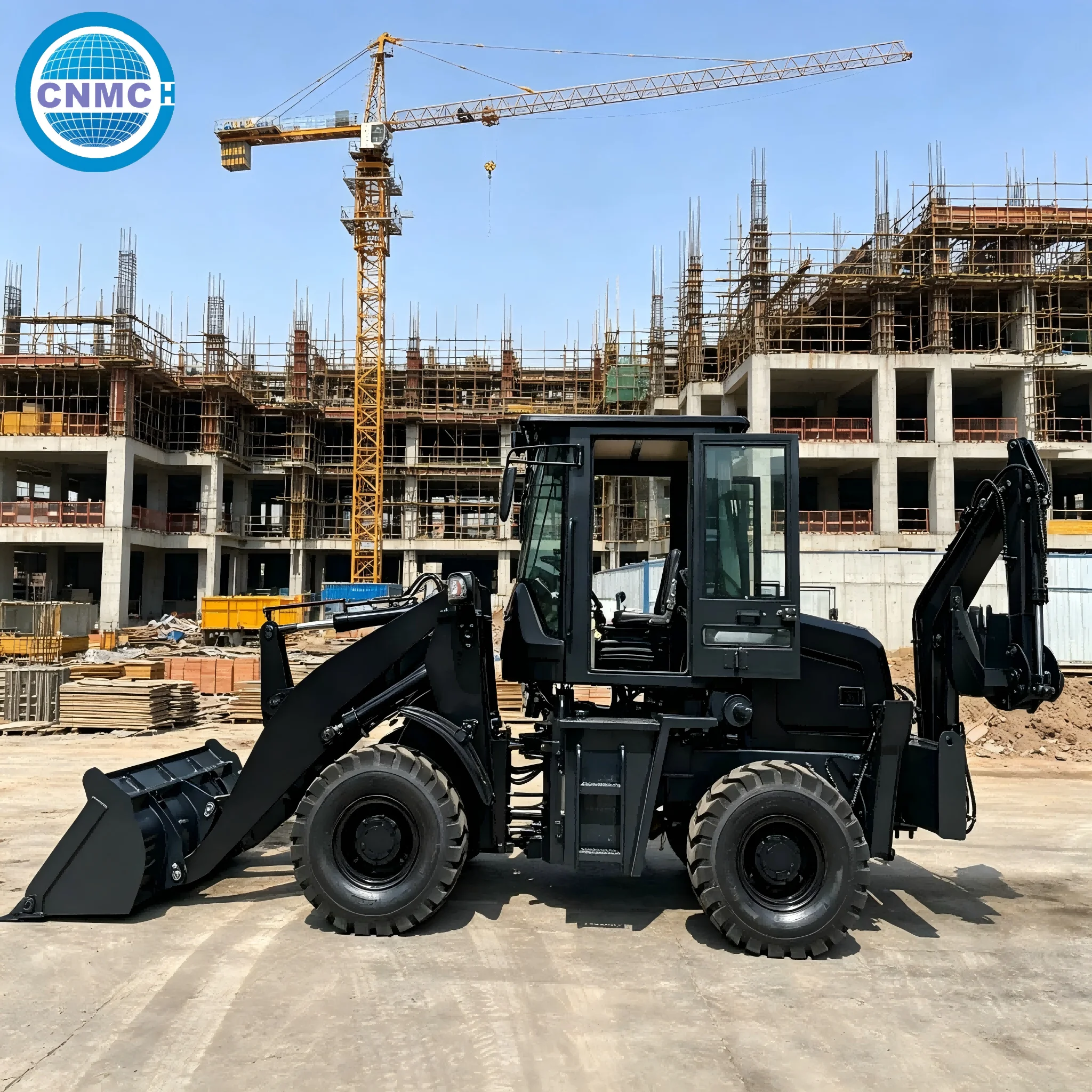 CN10-80 4x4 Wheel Excavator Lo - Tractor Backhoe review and price