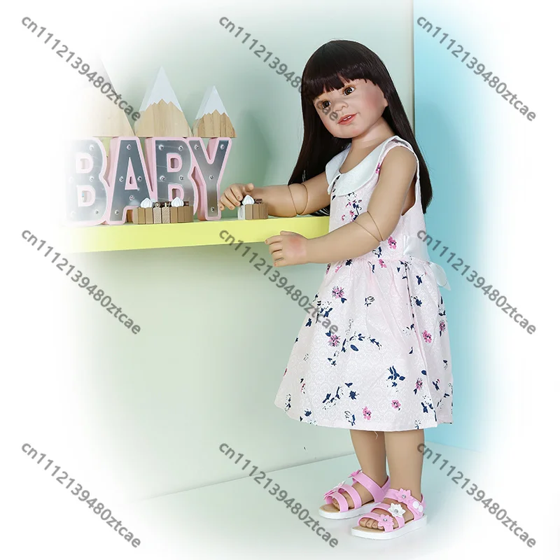 87cm Original Masterpiece BJD Toddler Girl Doll, Lifelike Artist Designed 2 Years Old Real Scale Ball Jointed Collectible Model