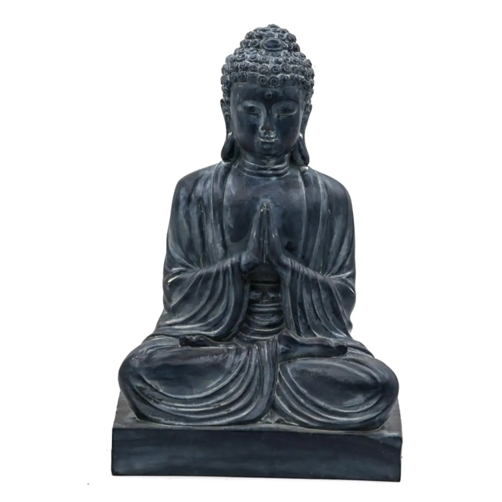 Figura Buda resina artesanal para decorar mesa y hogar - imagen 2
