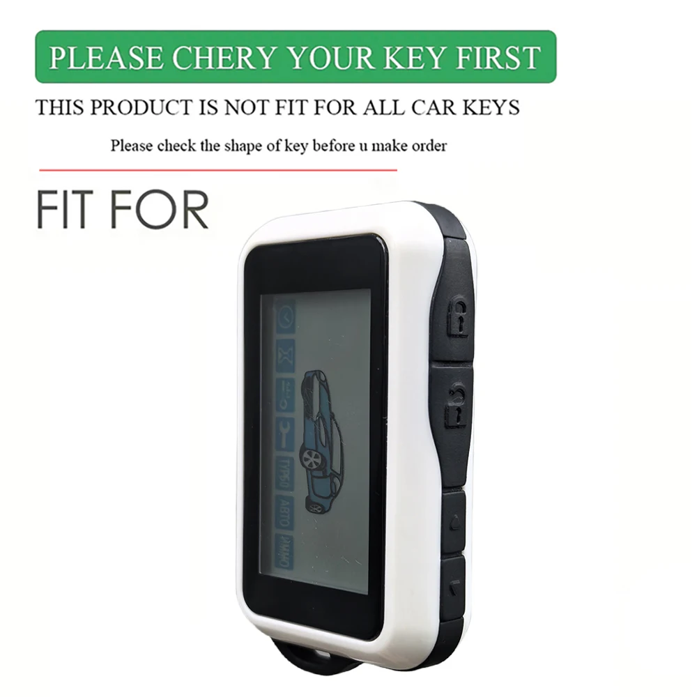 For Starline E60 E61 E62 E90 E91 Shell Fob Cover Russian E90 Two Way Car Alarm LCD Remote Controller Keychain Silicone Key Case