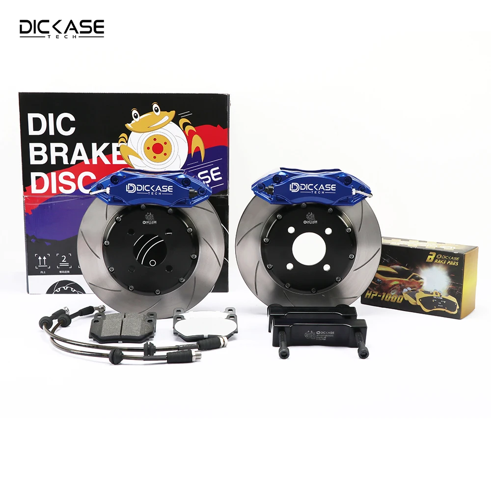 

High Performance Brake System 4 Big Piston Brake Caliper Aviation Aluminum Alloy kit 15 16inch for VW Passat B8