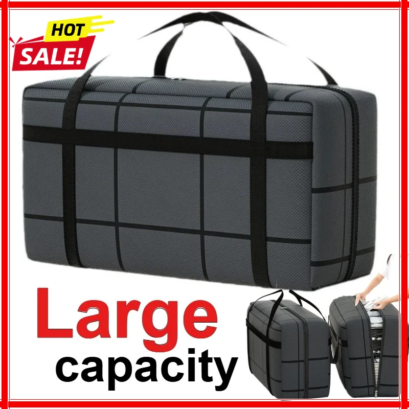 

1 шт. Большая складная пылезащитная сумка для хранения одежды из нетканого материала, органайзер для спальни и гардероба