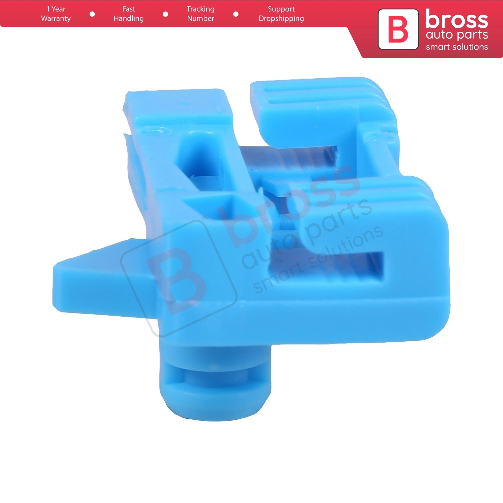 Clips de réparation de lève-vitre électrique BWR145, support porte avant droite 7700842246 pour Renault Clio 2 coupé 1998 – 2006