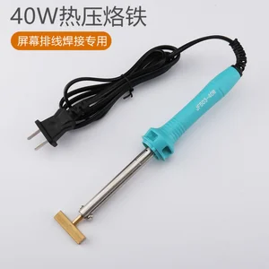 على شكل حرف T لحام رأس لحام لحام التلفزيون المسطح فليكس الشريط أداة ربط شاشة LCD أداة إصلاح لوحة الشاشة أفضل 6 مبيعات ACF Bonding Headstock - No2